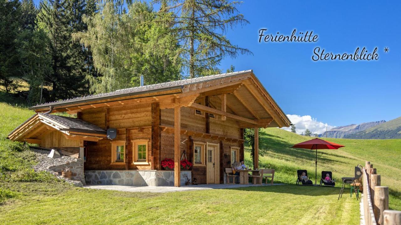 Villa Ferienhütte Sternenblick Großkirchheim Exterior foto